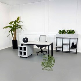 تصویر میز کارمندی دکومهر کدt210 