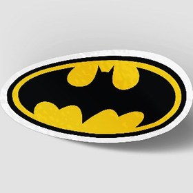 تصویر استیکر لوگوی بتمن Batman Logo 