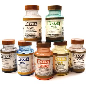 تصویر رنگ پودر دکول 25گرمی (رنگ مختلف) 