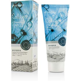 تصویر فوم شوینده تری دبلیو کلینیک 3W Clinic Collagen Cleansing Foam