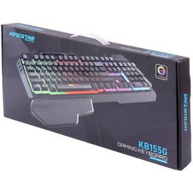 تصویر کیبورد گیمینگ کینگ استار مدل KB155G Kingstar KB155G Gaming Keyboard