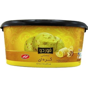 تصویر بستنی فوردو کره ای با تکه های گردو کاله 650 گرم 
