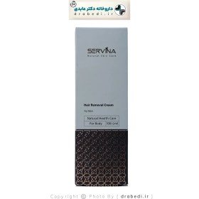 تصویر کرم موبر سروینا مخصوص آقایان 100 میلی لیتر Servina Hair Removal Cream For Men 100 ml