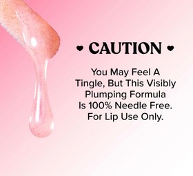 تصویر حجم دهنده لب توفیسد Toofaced lipgloss plumper