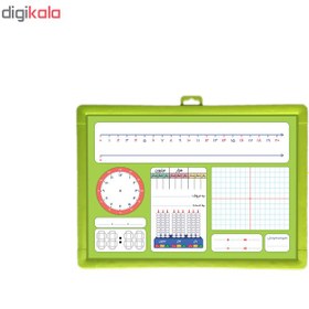 تصویر تخته وایت برد ریاضی یار کد 3 سایز 25*35 سانتی متر 