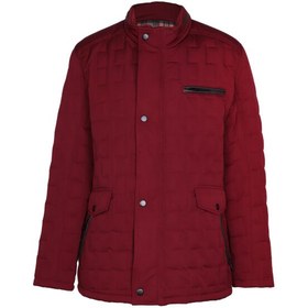 تصویر کاپشن زرشکی مردانه آریوان J790 