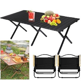 تصویر میز تاشو کمپینگ مدل X707 Folding camping table model X707