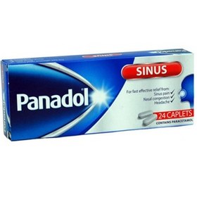 تصویر قرص ضد درد سینوس پانادول بسته 24 عددی Panadol Sinus 