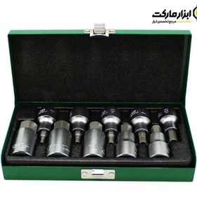 تصویر ست آلن بکسی شش گوش تاپ تول 10 پارچه 1/2 اینچ مدل GAAD1007 