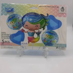 تصویر فویلی 5 عددی پری دریایی 