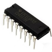 تصویر آی سی CD4017 پکیج DIP 