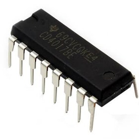 تصویر آی سی CD4017 پکیج DIP 