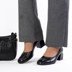 تصویر کفش چرم کد1180 