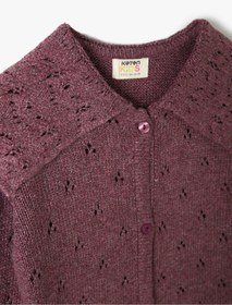 تصویر ژاکت کش باف پشمی بچگانه کوتون koton 