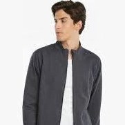 تصویر سویشرت ورزشی زیپ دار پوما 01 520870 - M Puma Mens Medium Cloudspun Full Zip Sweater Jacket Gray 520870 01