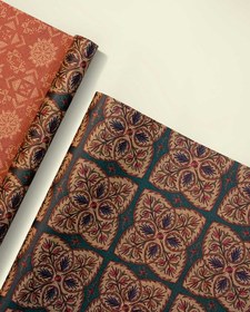 تصویر 3 برگ کاغذ کادو کرافت – 1058 