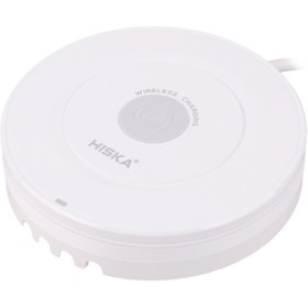 تصویر شارژر بی سیم هیسکا مدل AH320 hiska ah320 wireless charger