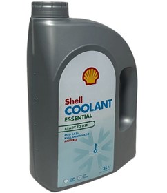 تصویر ضدیخ خنک کننده ضروری 4 فصل آبی ضد آب 3 لیتری شل اورحینال Shell 