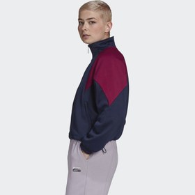 تصویر سوییشرت زنانه آدیداس مدل LARGE LOGO TRACK TOP کد GD2383 adidas | GD2383