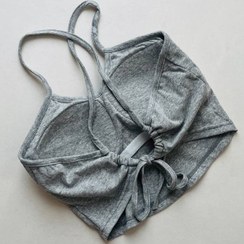 تصویر کراپ کاپ دار دخترانه نخی پشت‌گره‌ای- کد R31 