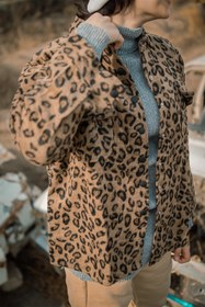 تصویر شکت پلنگی وارداتی زنانه - پلنگی / فیری سایز ا leopard print leopard print