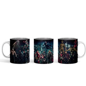 تصویر ماگ سرامیکی طرح مارول کد 03 - ساده Marvel mug code 03