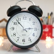 تصویر ساعت رومیزی زنگ دار بزرگ 