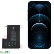 تصویر باتری اصلی آیفون Iphone 12 pro max ا iphone 12 pro max battery iphone 12 pro max battery