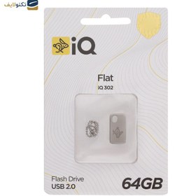 تصویر فلش مموری FLAT IQ302 64 FLAT FLASH MEMORY IQ302 64gb