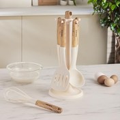 تصویر سرویس کفگیر ملاقه 6 پارچه کاراجا مدل Melly 