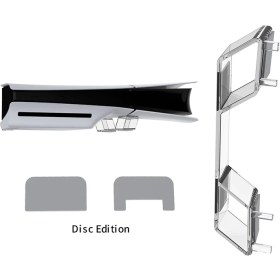 تصویر پایه افقی Ps5 Slim - برند Dobe Ps5 Slim horizontal stand - Dobe brand