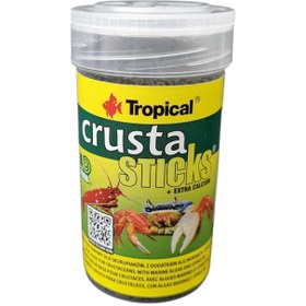 تصویر غذای استیکی میگو و سخت پوستان کراستا تروپیکال (Tropical) 