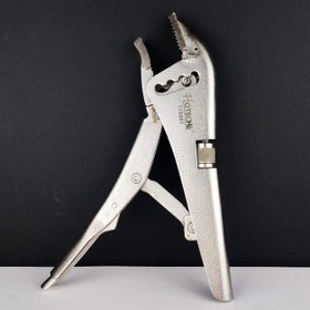 تصویر انبر قفلی مدل فرانسوی - انبر قفل دهنه باز - 10 اینچ - برند اصلی Hoteche هوتچ (110801) French type Locking Plier