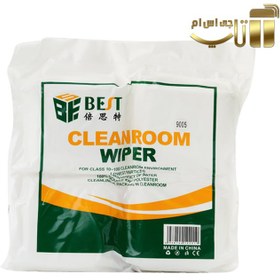 تصویر دستمال تمیز کننده 400 تایی CLEANROOM WIPER BEST مناسب تمیز کردن گلس ال سی دی 