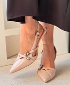 تصویر کفش مجلسی مدل دو کمر 