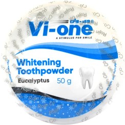 تصویر پودر سفید کننده دندان اکالیپتوس وی وان ۵۰ گرم Vi-One Whitening Toothpowder Eucalyptus 50gr