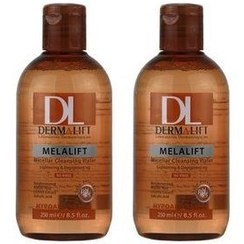 تصویر محلول پاک کننده میسلار درمالیفت مدل MELALIFT حجم ۲۵۰ میلی لیتر با رایحه تمشک 