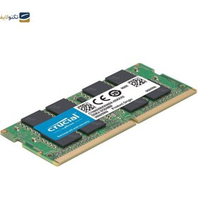 تصویر رم لپ تاپ DDR4 تک کاناله 3200 مگاهرتز CL22 کروشیال مدل CT32 ظرفیت 32 گیگابایت Crucial 32GB DDR4 3200MHZ Laptop Memory