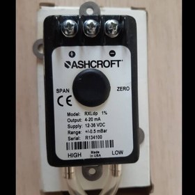 تصویر ترانسمیتر اختلاف فشار ASHCROFT مدل RXLdp 1 