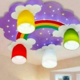 تصویر تزیین سقف اتاق کودک 