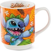 تصویر ماگ دیزنی استیچ Stackable mug Stitch Orange 350 ml 