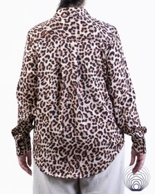 تصویر شومیز زنانه مجلسی پلنگی C&A 