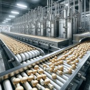 تصویر خط شستشو و بسته بندی کامل قارچ 