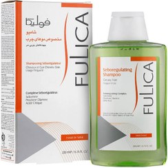 تصویر شامپو مخصوص موهای چرب فولیکا ۲۰۰ میلی لیتر Fulica Seboregulating Shampoo For Oily Hair 200ml