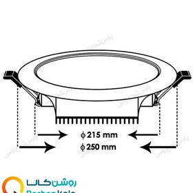 تصویر پنل 42 وات سولاریس پارس شعاع توس Solaris 42 watt Pars Shoa Toos