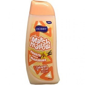تصویر شامپو بدن هوبی مارشمالو عصاره وانیل 500 میل Hobby body shampoo Marshmallow containing vanilla extract
