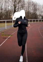 تصویر ست سویشرت شلوار اسپرت ورزشی زنانه کد 0021 womens sweatshirt and sports pants set code 0021