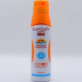 تصویر اسپری ضد آفتاب کودک سان سیف SPF30 حجم 150 میلی لیتر 