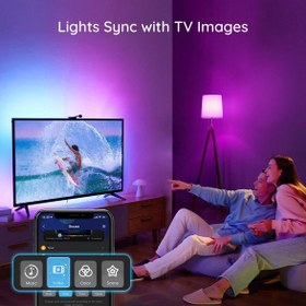 تصویر نور پس زمینه تلویزیون Govee Immersion TV LED Backlights 55-65 Govee Immersion TV LED Backlights