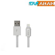 تصویر کابل تبدیل USB به لایتنینگ کینگ استار مدل K01i طول 0.2 متر ا KingStar K01i USB To Lightning Cable 0.2m KingStar K01i USB To Lightning Cable 0.2m